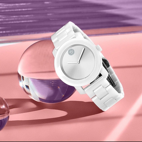 Movado Accessories - Movado BOLD white ceramic watch